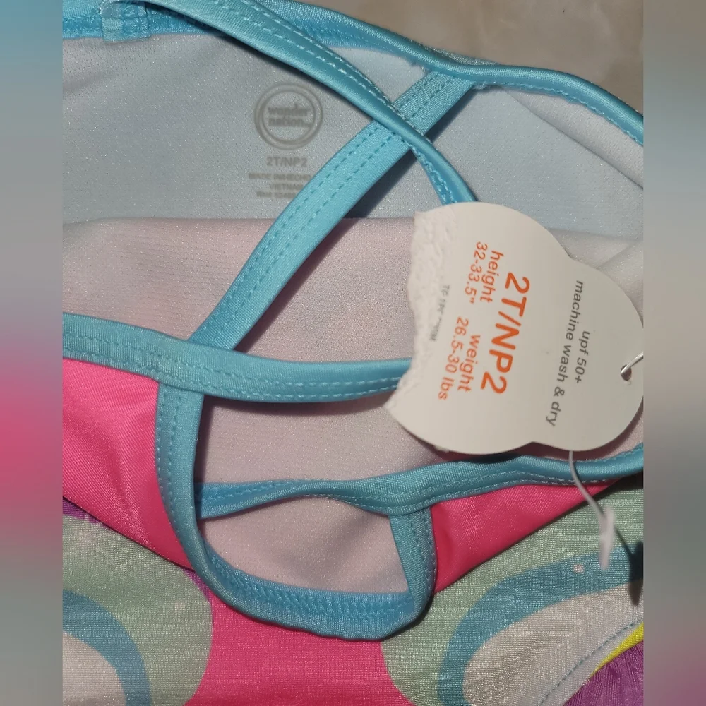 NWT 2T Swimsuit- Unicorns